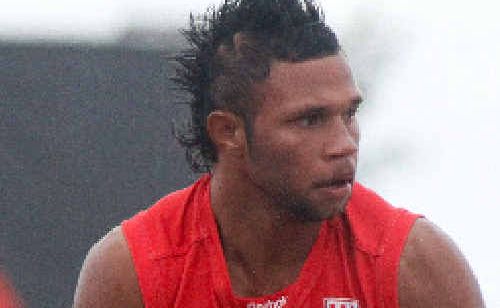 Gold Coast VFL player Shaun Paine. Gold Coast VFL player Shaun Paine.